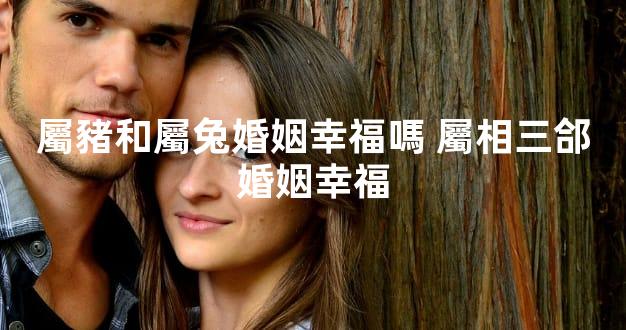 屬豬和屬兔婚姻幸福嗎 屬相三郃婚姻幸福